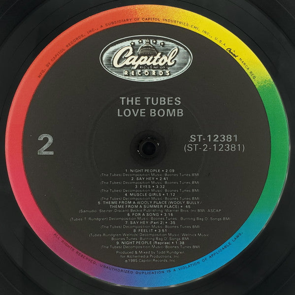 The Tubes - Love Bomb