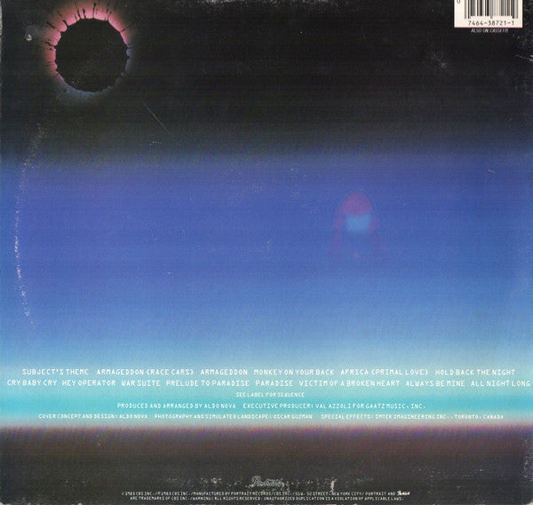 Aldo Nova - Subject.....Aldo Nova