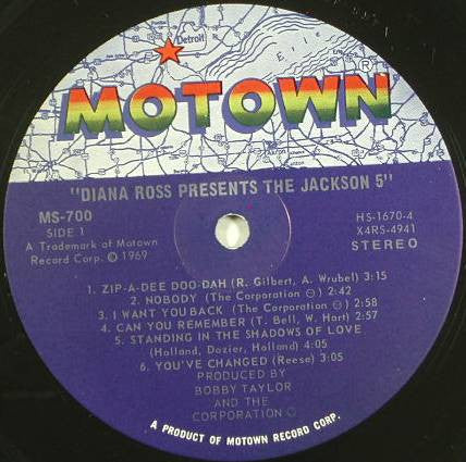The Jackson 5 - Diana Ross Presents The Jackson 5