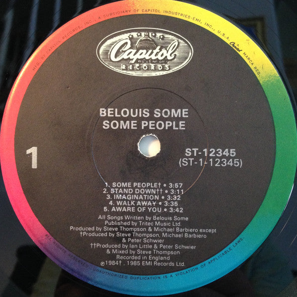 Belouis Some - Some People