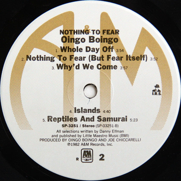 Oingo Boingo - Nothing To Fear