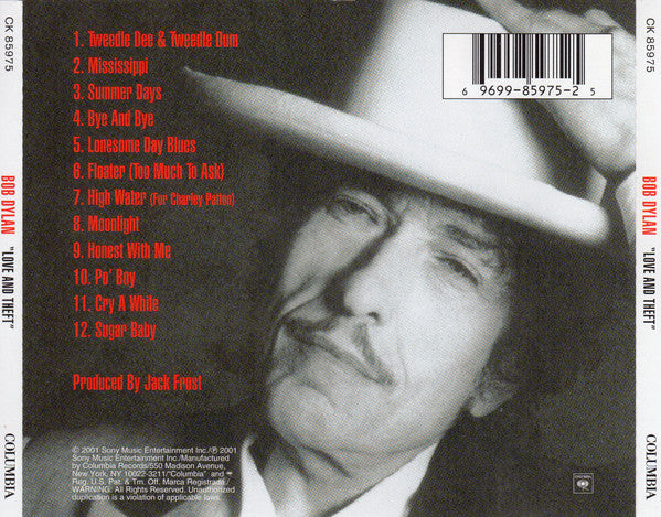 Bob Dylan - "Love And Theft"