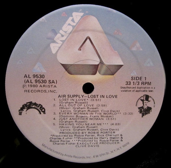 Air Supply - Lost In Love
