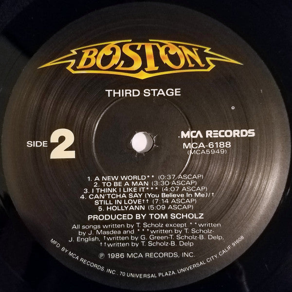 Boston - Third Stage