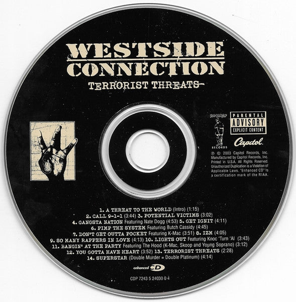 Westside Connection - Terrorist Threats