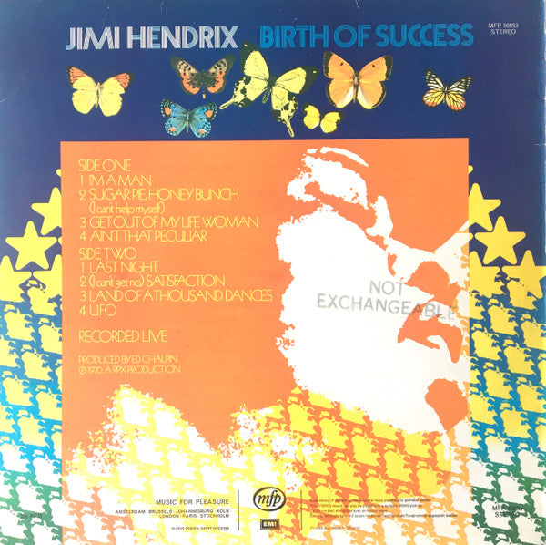 Jimi Hendrix - Birth Of Success