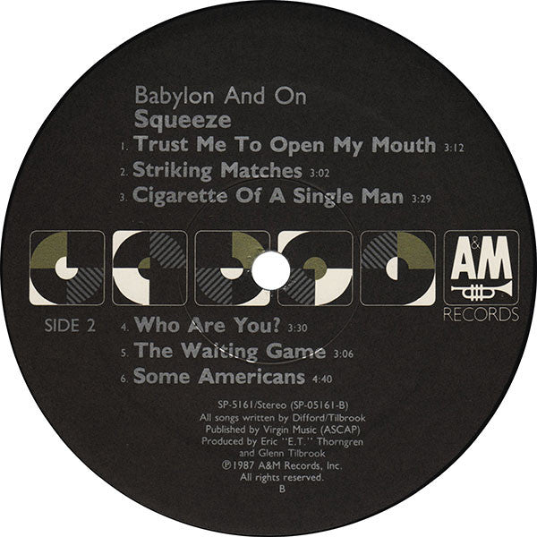 Squeeze (2) - Babylon And On
