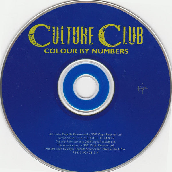 Culture Club - Colour By Numbers