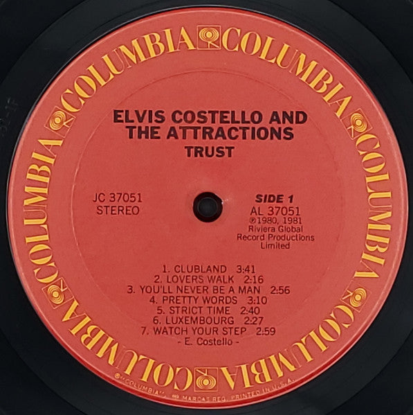 Elvis Costello & The Attractions - Trust