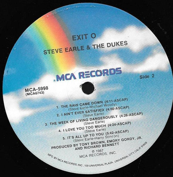 Steve Earle & The Dukes - Exit 0