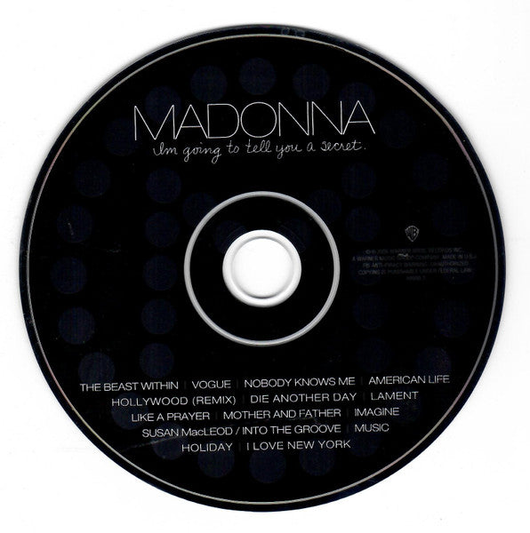 Madonna - I'm Going To Tell You A Secret