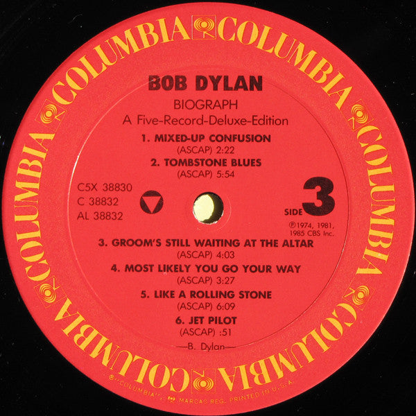 Bob Dylan - Biograph