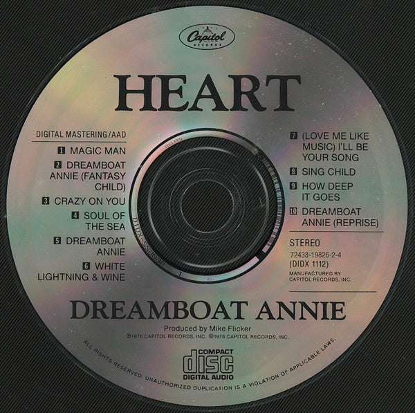 Heart - Dreamboat Annie