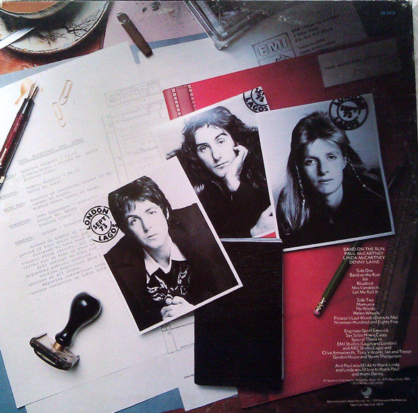 Wings (2) - Band On The Run