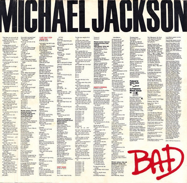 Michael Jackson - Bad