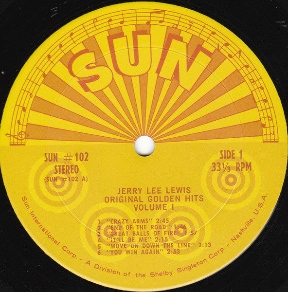 Jerry Lee Lewis - Original Golden Hits - Volume 1
