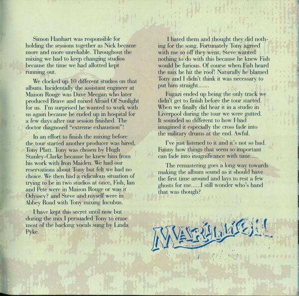 Marillion - Fugazi