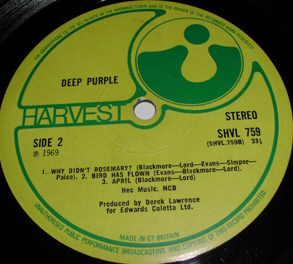 Deep Purple - Deep Purple