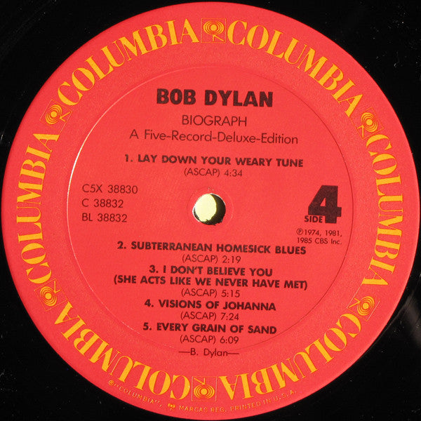 Bob Dylan - Biograph