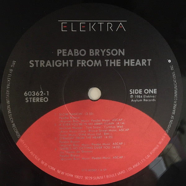 Peabo Bryson - Straight From The Heart