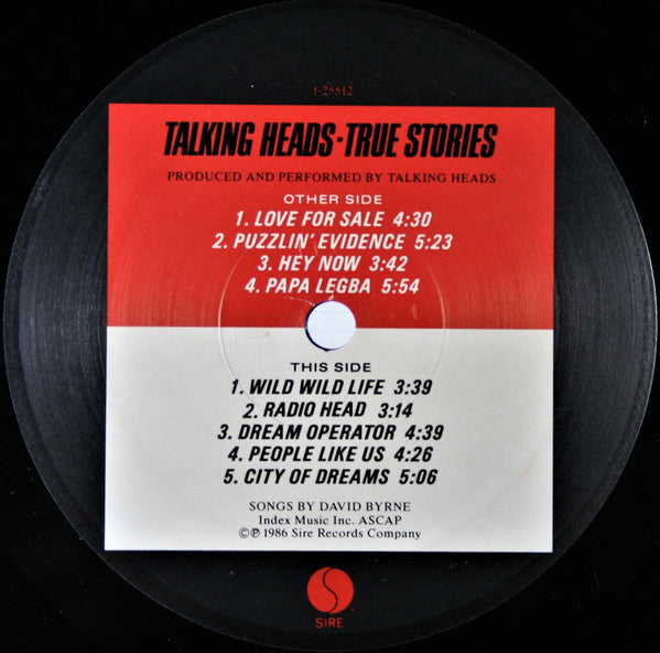 Talking Heads - True Stories