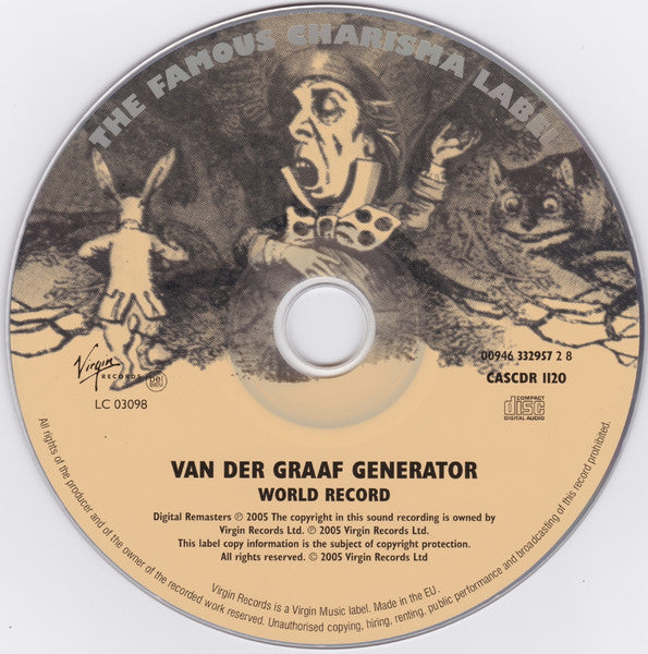 Van Der Graaf Generator - World Record
