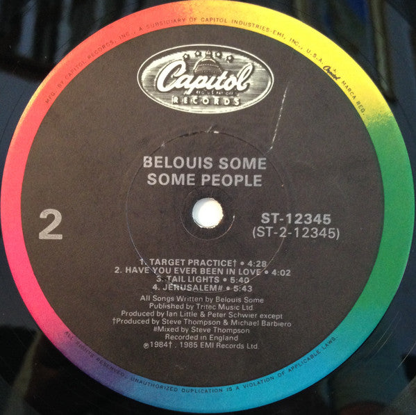 Belouis Some - Some People
