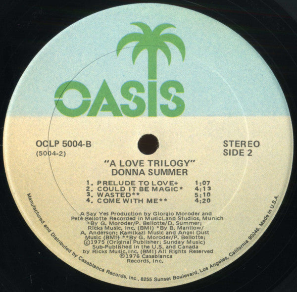 Donna Summer - A Love Trilogy