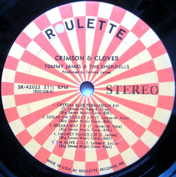 Tommy James & The Shondells - Crimson & Clover