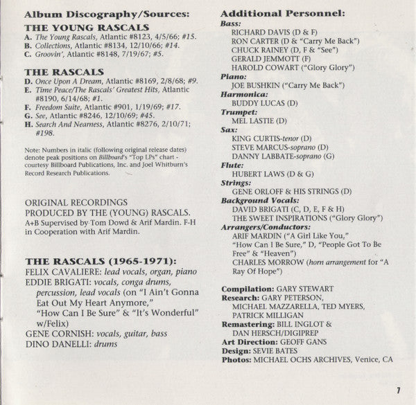 The Rascals - The Very Best Of The Rascals