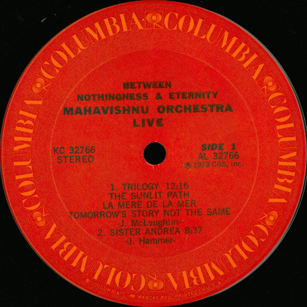 Mahavishnu Orchestra - Between Nothingness & Eternity