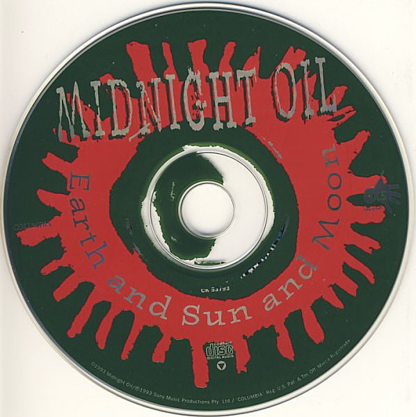 Midnight Oil - Earth And Sun And Moon