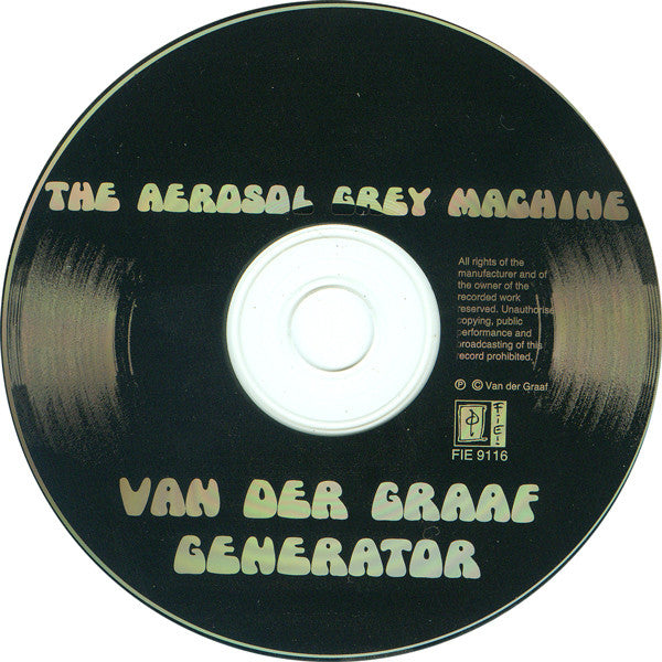 Van Der Graaf Generator - The Aerosol Grey Machine