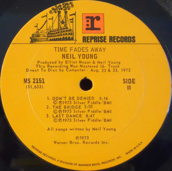 Neil Young - Time Fades Away