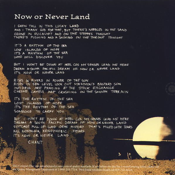 Midnight Oil - Earth And Sun And Moon