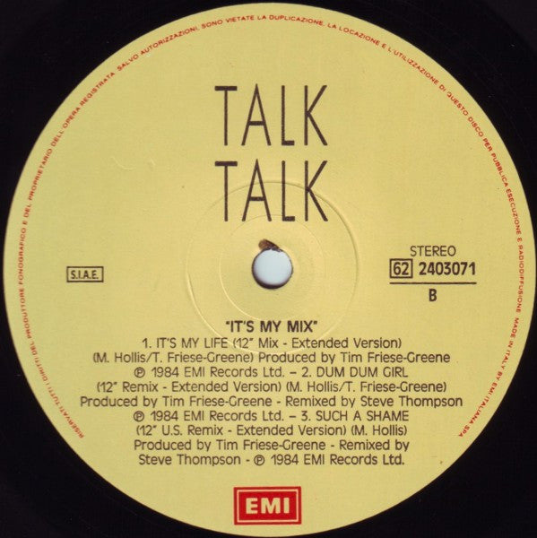 Talk Talk - It's My Mix
