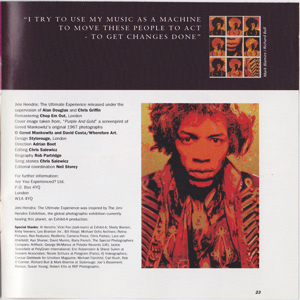 Jimi Hendrix - The Ultimate Experience