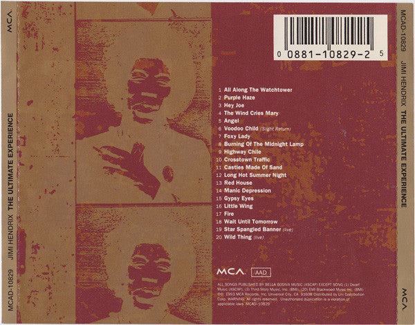 Jimi Hendrix - The Ultimate Experience