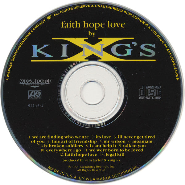 King's X - Faith Hope Love