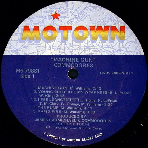 Commodores - Machine Gun