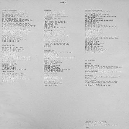 Tom Waits - The Heart Of Saturday Night