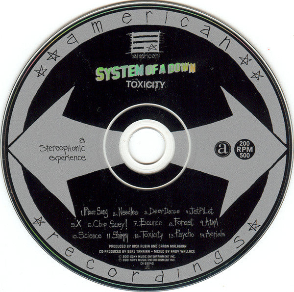 System Of A Down - Toxicity