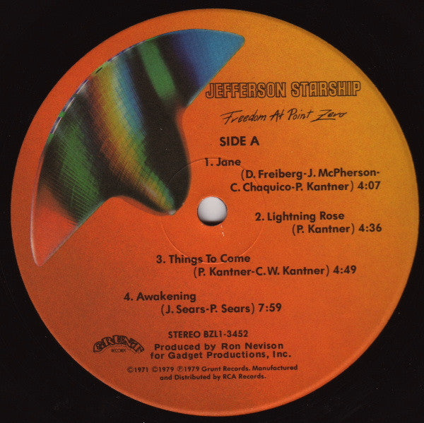 Jefferson Starship - Freedom At Point Zero