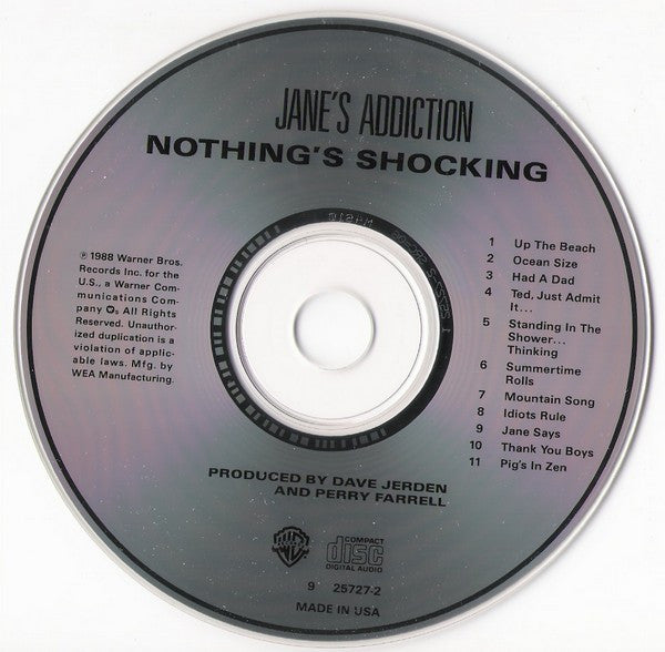 Jane's Addiction - Nothing's Shocking