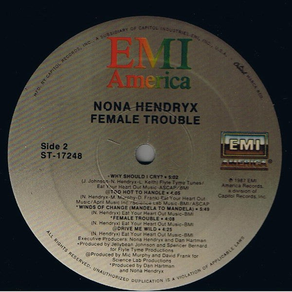 Nona Hendryx - Female Trouble