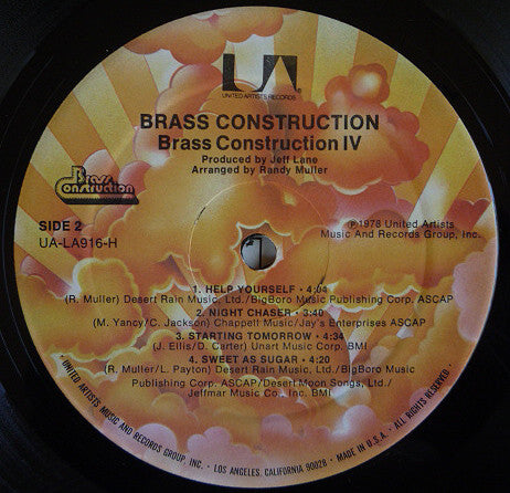 Brass Construction - Brass Construction IV