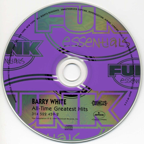 Barry White - All-Time Greatest Hits