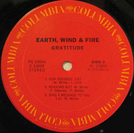 Earth, Wind & Fire - Gratitude