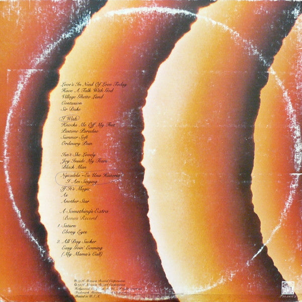 Stevie Wonder - Songs In The Key Of Life