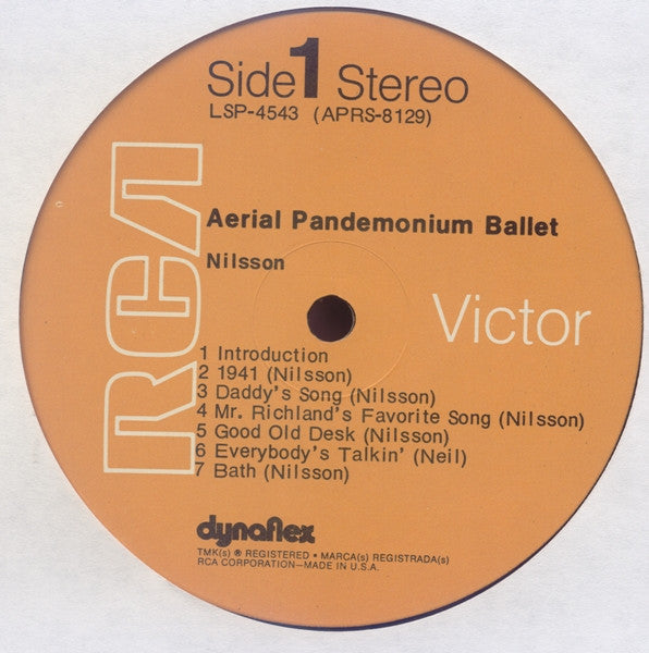 Harry Nilsson - Aerial Pandemonium Ballet